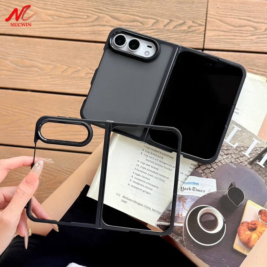 Luxury Translucent Matte Ultra-Thin Shockproof Case with Metal Connector
