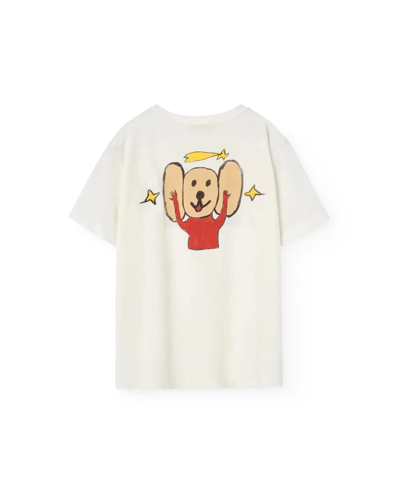 In Stock Spain 25SS Spring/summer kids neutral cartoon printed short-sleeved hoodie shorts 2