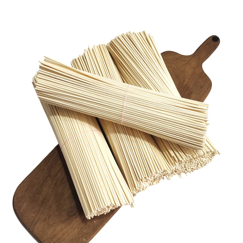 100pcs Length20cm Diameter 2mm Aroma Nature Rattan Sticks Reed Diffuser Sticks for Home Fragrance Oil Air Freshener Reed