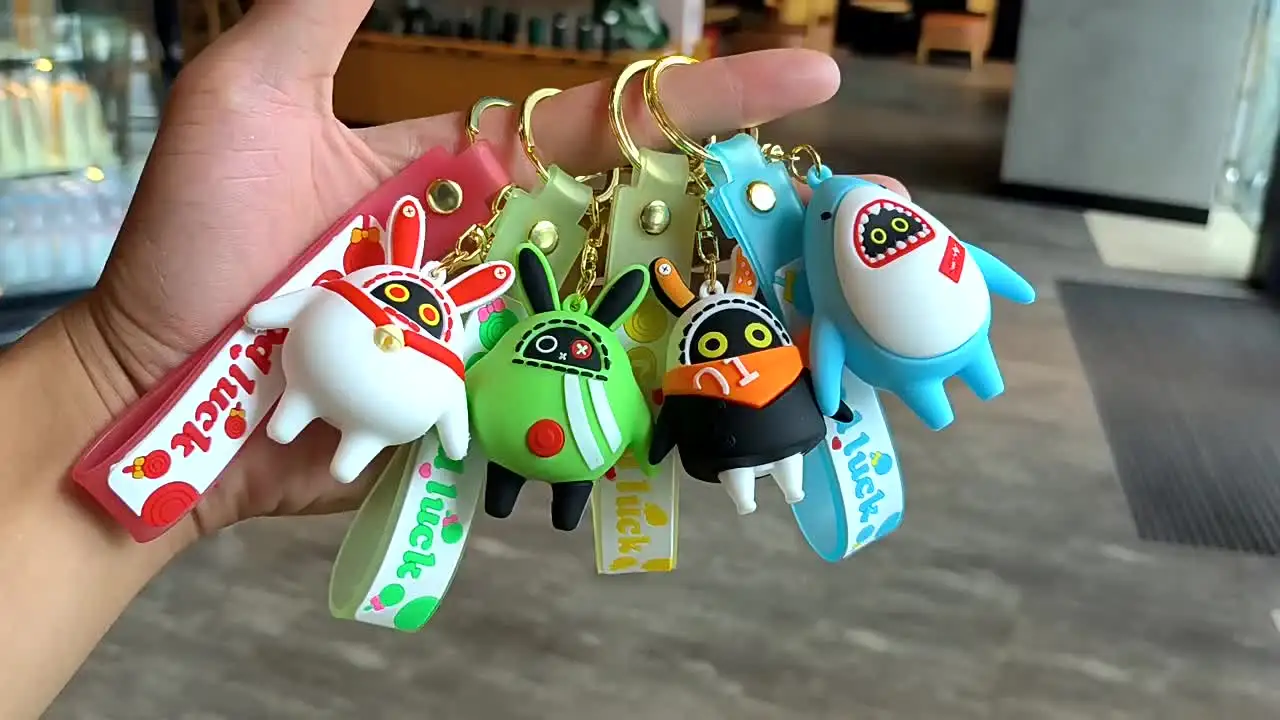 Game Anime Zenless Zone Zero ZZZ Bangboo Cosplay Keychain Bag