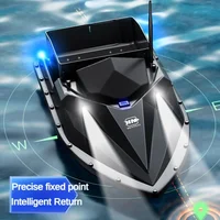 GPS Beidou Positioning Fishing Boat 2.5M/S Powerful High Speed Fishing Boat 500M Long Distance Remote Control Boat 1