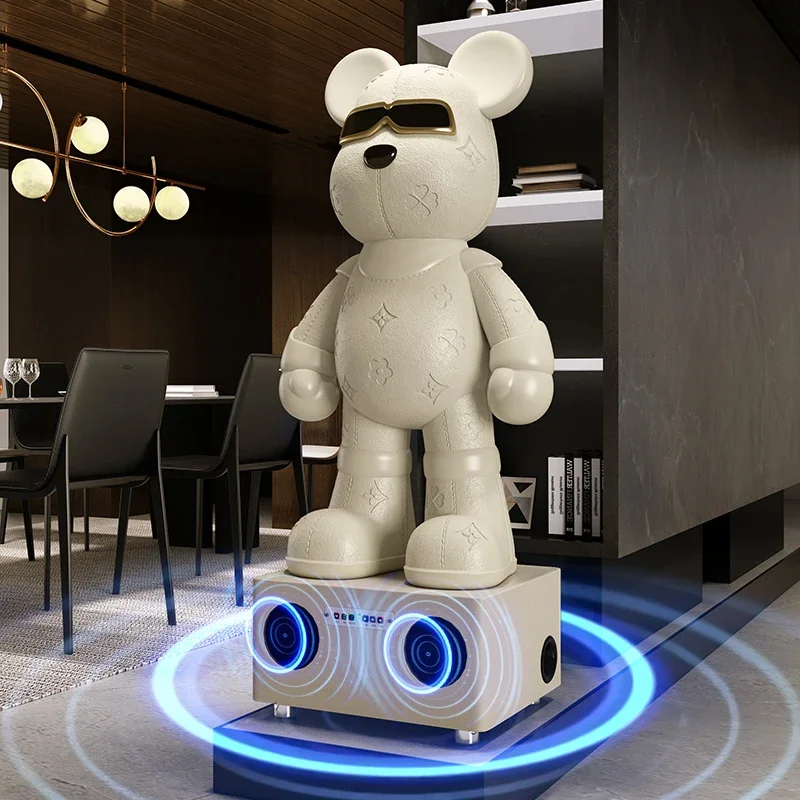 New Violent Bear Large Floor Ornaments, KTV Speakers, Smart Furniture, Bluetooth Speakers, Piggy Banks, Interior Decoration 3