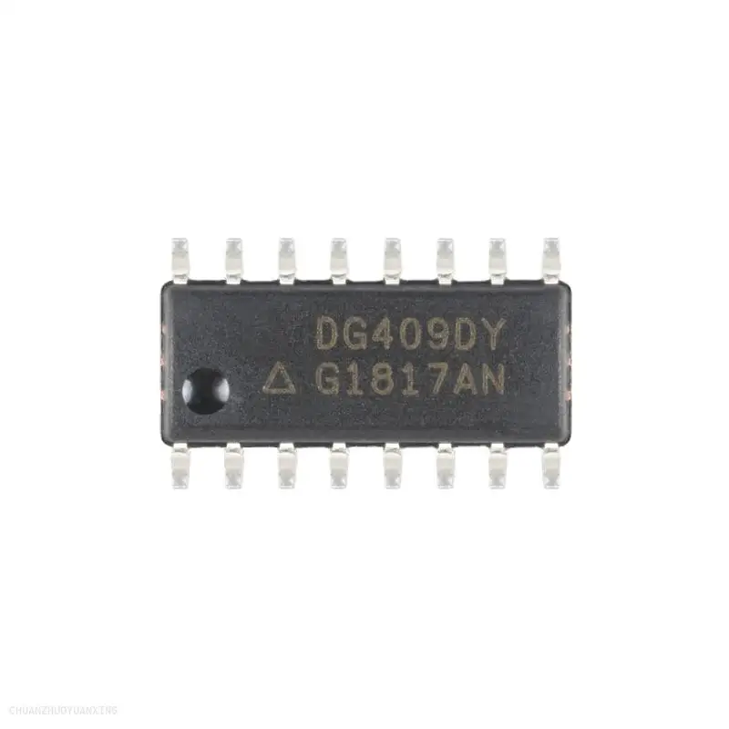 

Original Genuine DG409DY-T1-E3 SOIC-16 Dual 4-Channel CMOS Analog Multiplexer