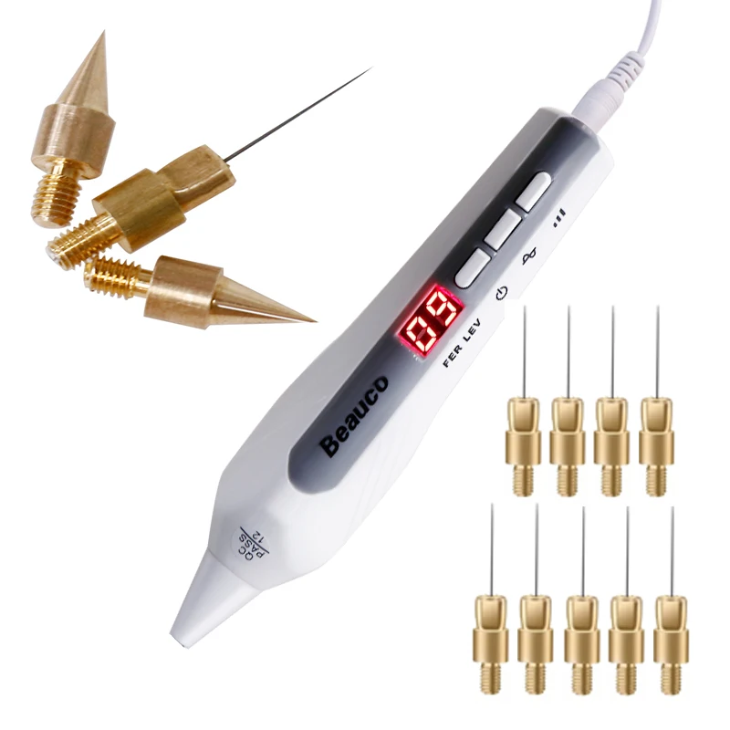 Electric LCD Plasma Pen Freckle Remover Machine Mole Removal Dark Spot Remover Skin Wart Tag Tattoo Remaval Beauty Care Tool