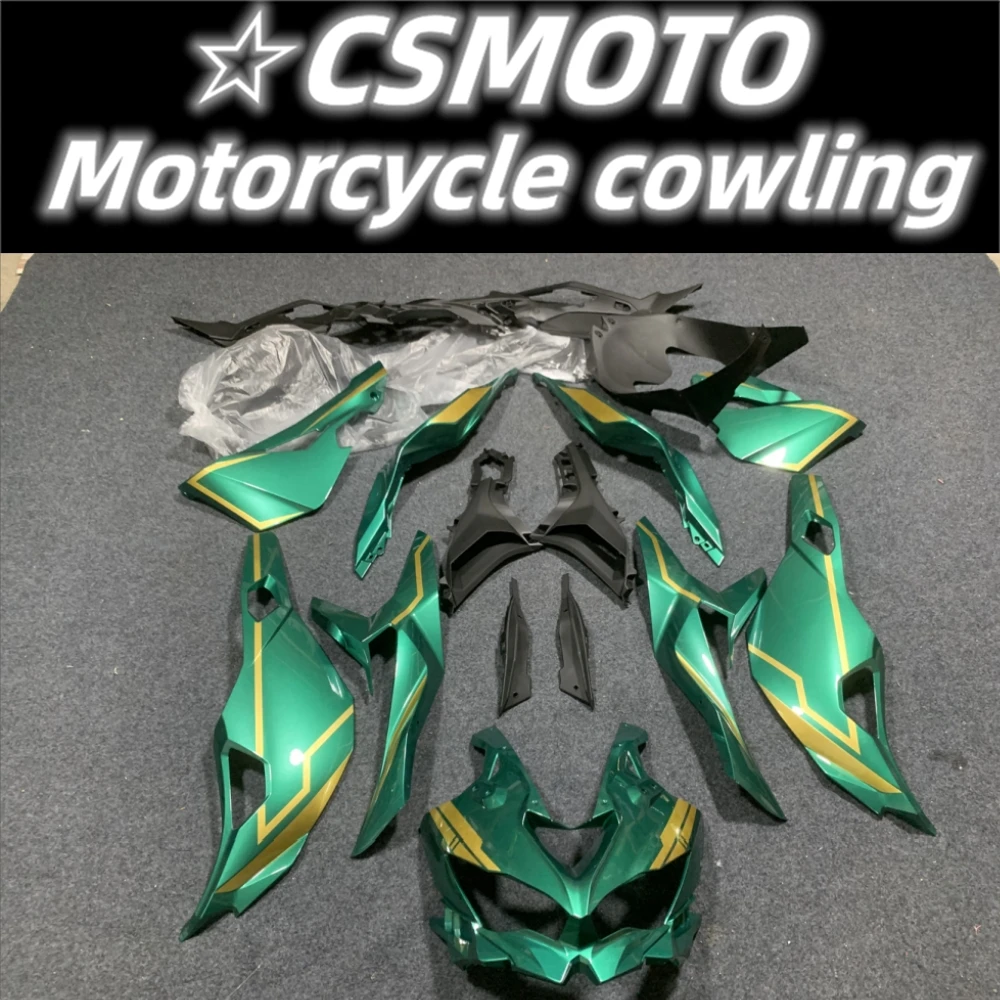 

Новый обтекатель из АБС-пластика подходит для мотоцикла Kawasaki ZX-25R 2019 2020 2021 ZX-4R 2023 2024 обтекатель в зеленом и золотом корпусе