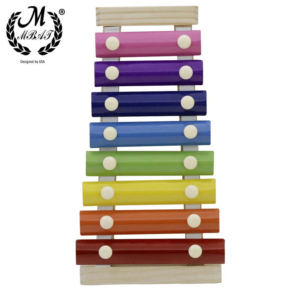 Toddler Music Instrument Toy Wooden Frame Xylophone Children Kids Toys Baby Funny Early Educational Gifts With 2 Mallets xylophone toys