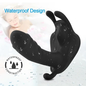 Butterfly Wearable Female Wireless Remote Control Masturbator Dildo Vibrator G Spot Vibrator Adult Toys 18 2