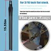 Blacksmithing Forge Tongs Kit 5PCS For Knife Making Tongs, - Flat & Square Jaw & Bolt & Blade & Wolf Jaw Tongs 3