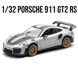 1/32 Porsche 911 GT3 RS Racing Diecast Car with Pull - Back Action, Sound & Light Features (Porsche 911 GT2)
