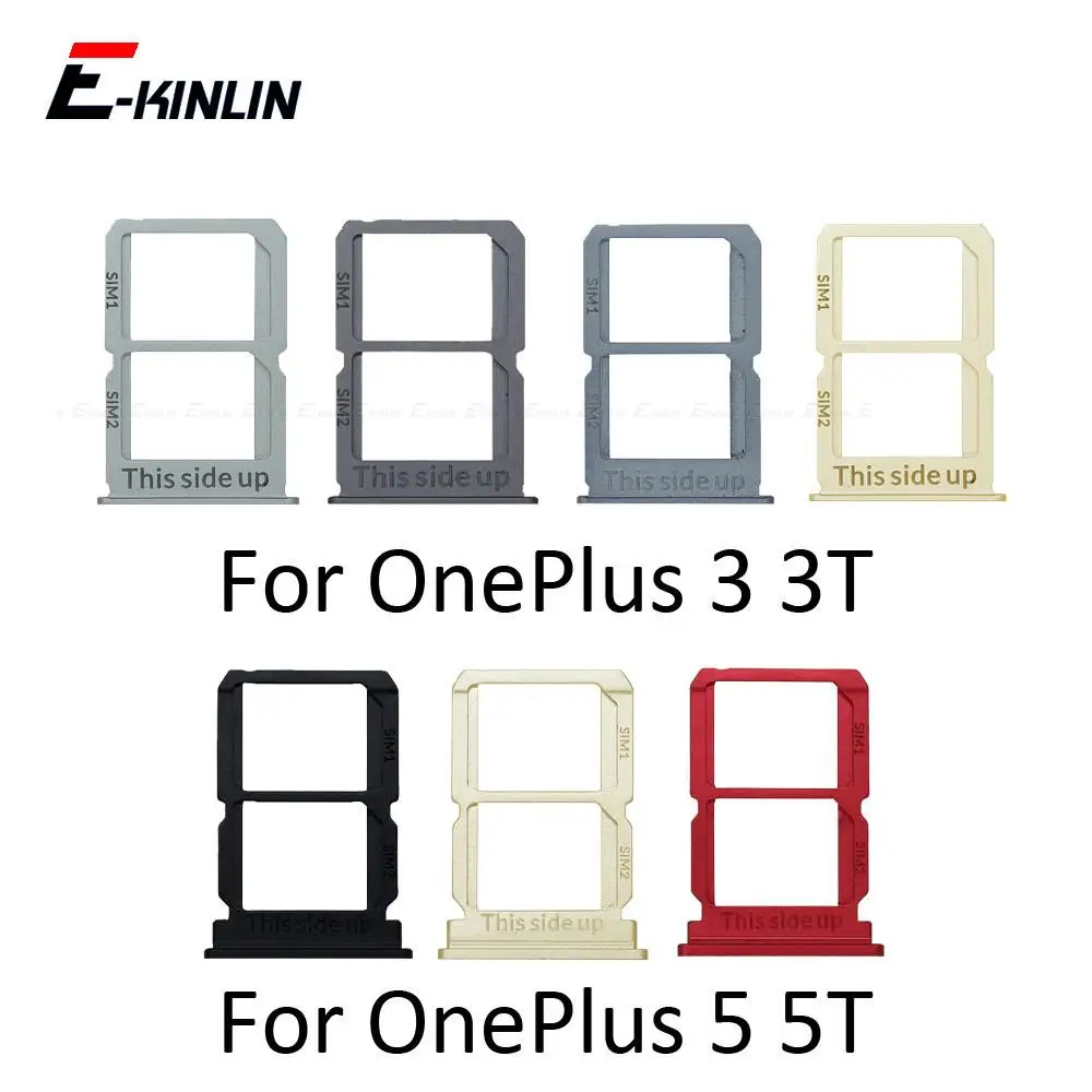 Лоток для sim-карты Oneplus 3 3T 5 5T разъем держатель ремонта Запчасти Оптовая Продажа |
