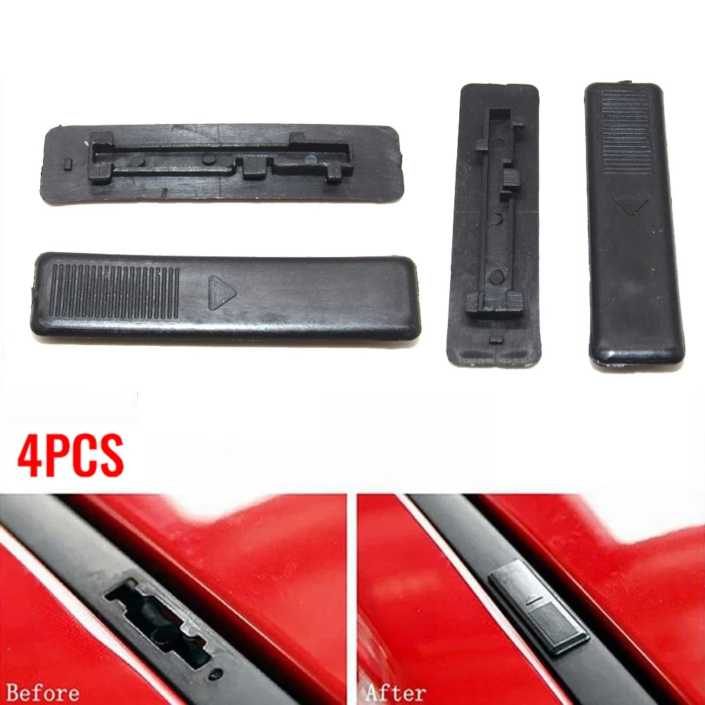 4PCS Car Roof Rail Rack Moulding Clip Cover Car Style Car Accessories For MAZDA 3 BK 2003 2004 2005 2006 2007 2008 M