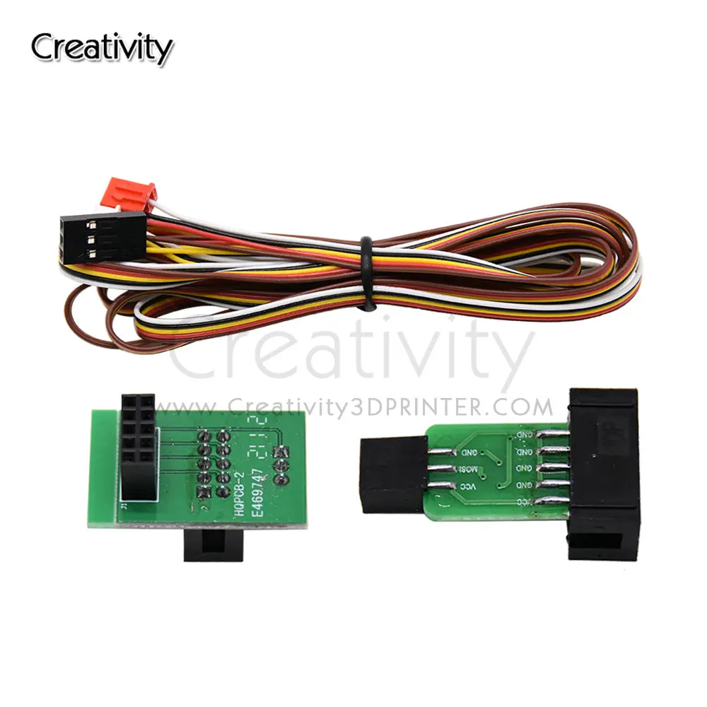 3D Printer Parts 3D Touch Automatic Leveling Sensor Touch 1.5m Line Adapter Board Burner Red BL Touch Cable r trianglelab 3d touch automatic leveling sensors the circuit board was redesigned for mk8 i3 dde dde 2 0 dde r 3d printer