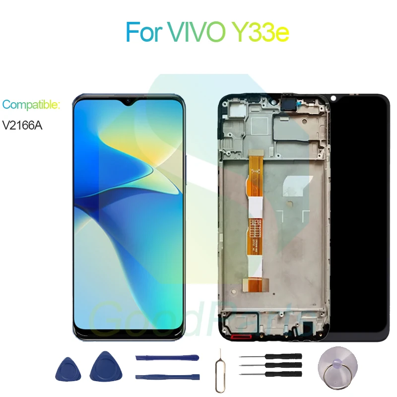 

For VIVO Y33e Screen Display Replacement 1600*720 V2166A For VIVO Y33e LCD Touch Digitizer