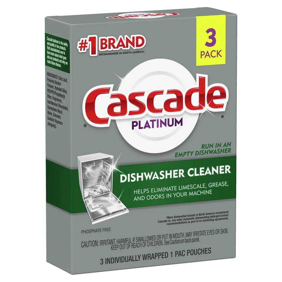 Platinum Dishwasher Cleaner Pods for Fresh and Clean