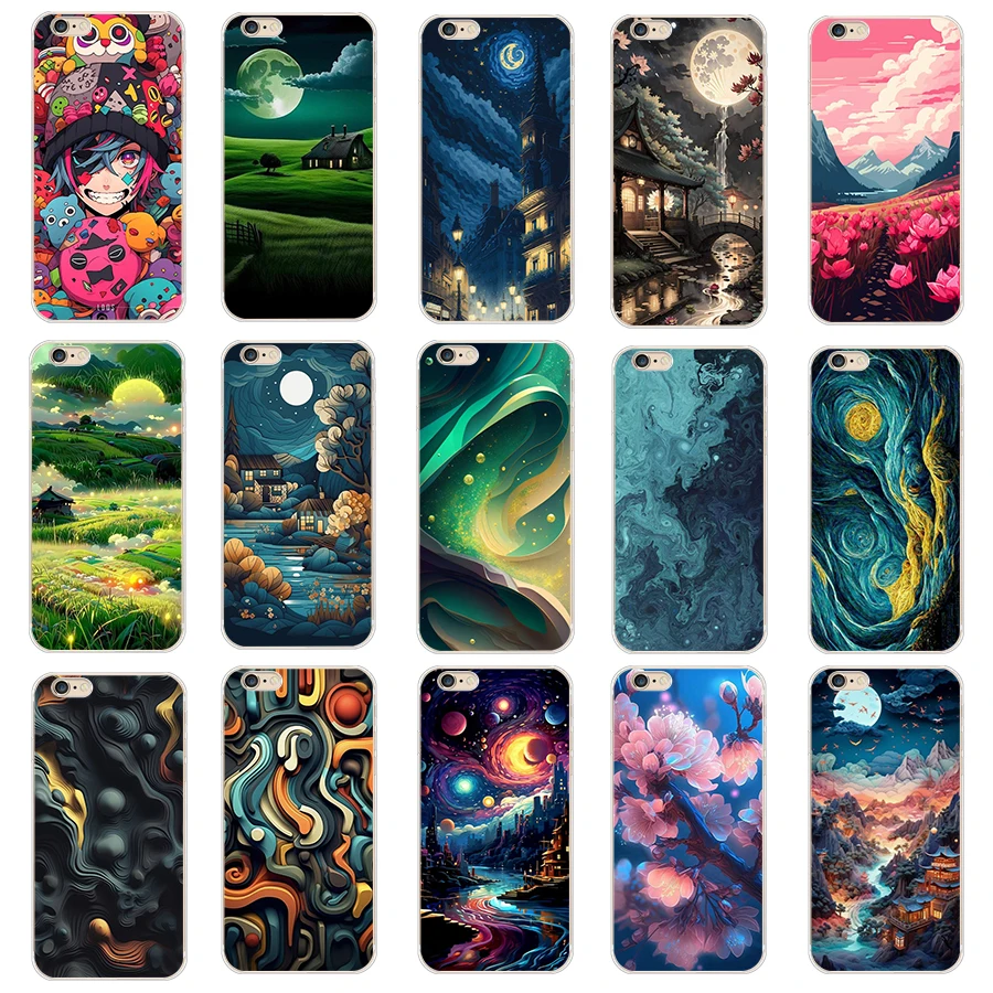 2 Per Iphone 6/Xr/Se 2016/Se 2020/Se 2022 Custodia Tpu Custodia Protettiva In Silicone Morbido