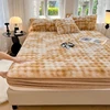 Queen Size Bedsheet Super Soft Bed Cover Home Warm Fitted Sheet Skin-friendly Mattress Covers sabanas para cama (No Pillowcase) 3