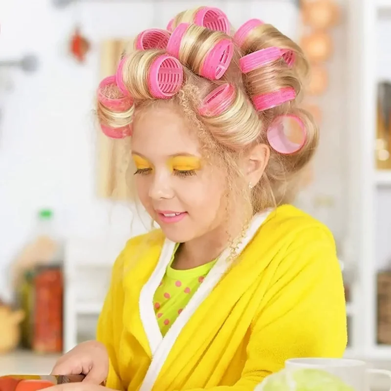 Hair Rollers Set Big Hair Rollers Heatless Hair Roller Long Curler hair styling tool,hair curling tools