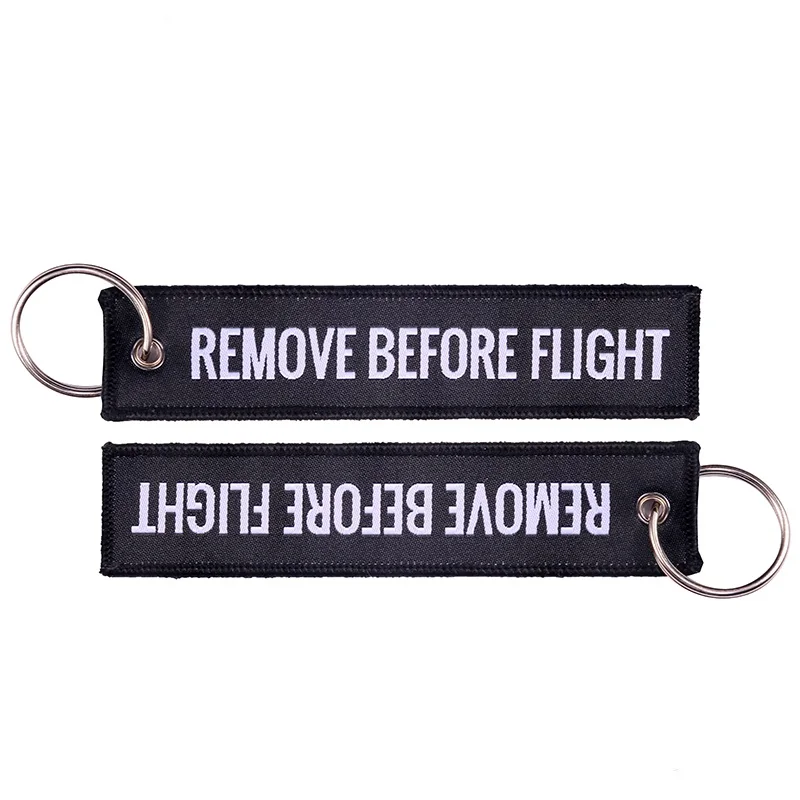 Motorcycle Bijoux Embroidered Keychain - Stylish Key Tag Gift