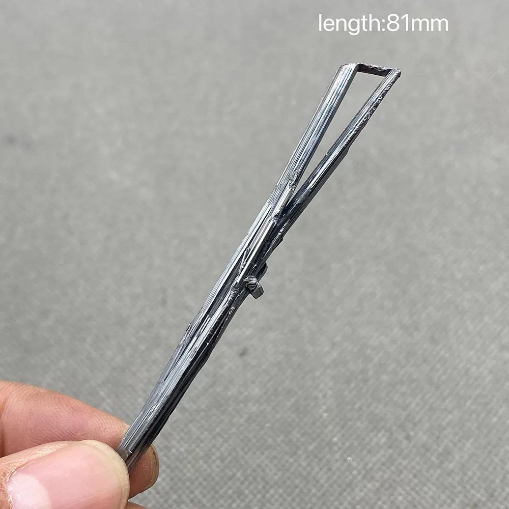 100% Natural rare Stibnite mineral specimen stones and crystals healing crystals quartz gemstones from China free shipping