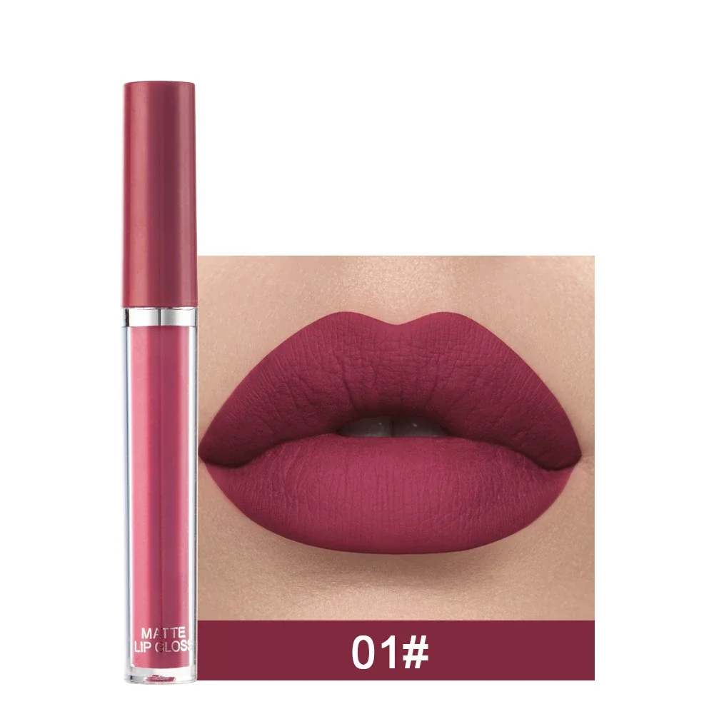 thumbnail image 1 of HOT SALE 6 Colors Matte Lipstick Waterproof Long Lasting Sexy Red Lip Matte Liquid Lipstick Lip Gloss Beauty Cosmetics Makeup, 1 of 5