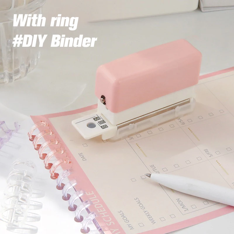 DIY A4 B5    Ȧ ġ ÷, ũ  ε, ǥ Ȧ ġ ӽ, 6 Ȧ Ȧ ó