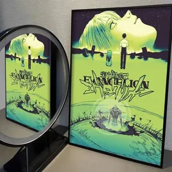 Vintage Neon Genesis Evangelion Anime Canvas Wall Art - High - Quality Print for Living Room Decor Gift (S1 - 111 - 14)