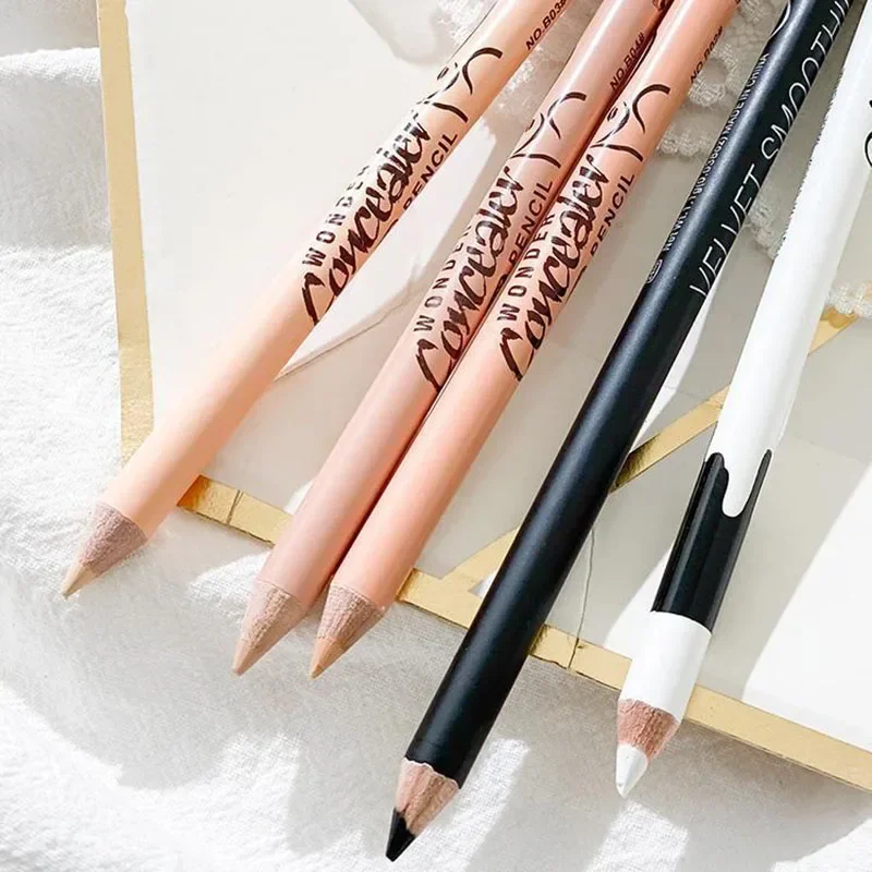 Concealer Pencil Eyeliner Eyebrow Pencil Eyeliner Gel Cover Spot Repair Five Pack liquid eyeliner eyeliner pencil makeup pen liquid eyebrow pencil