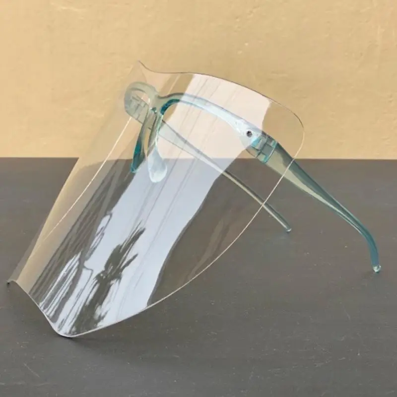 Transparent Full Face Shield Mask Head Protective Cover Eye Safety Glasses Kitchen Tools Screen Visors Dust WindProof Anti-Fog work protection mask