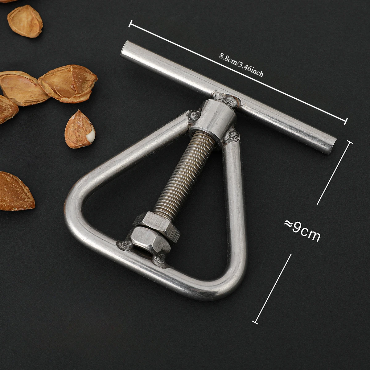 1PC Stainless Steel Manual Nut Opener Cracker Machine Walnut Kitchen Tool Steel Sheller Nut Macadamia Accessories