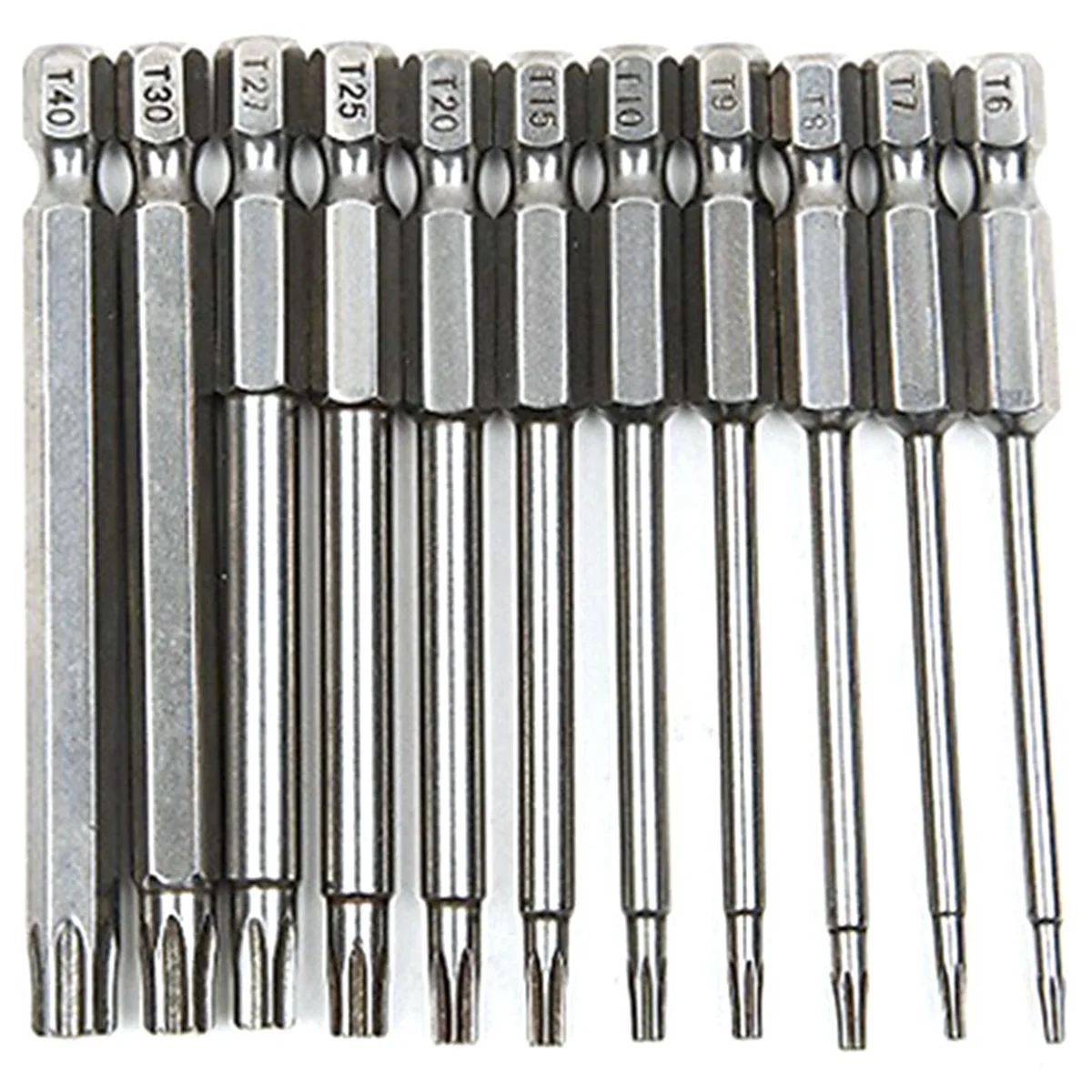 

11Pcs 75mm S2 Steel Hex Torx Head Drill Screwdriver Set Bits Hand Tools Screw Driver Screwdrivers Kit