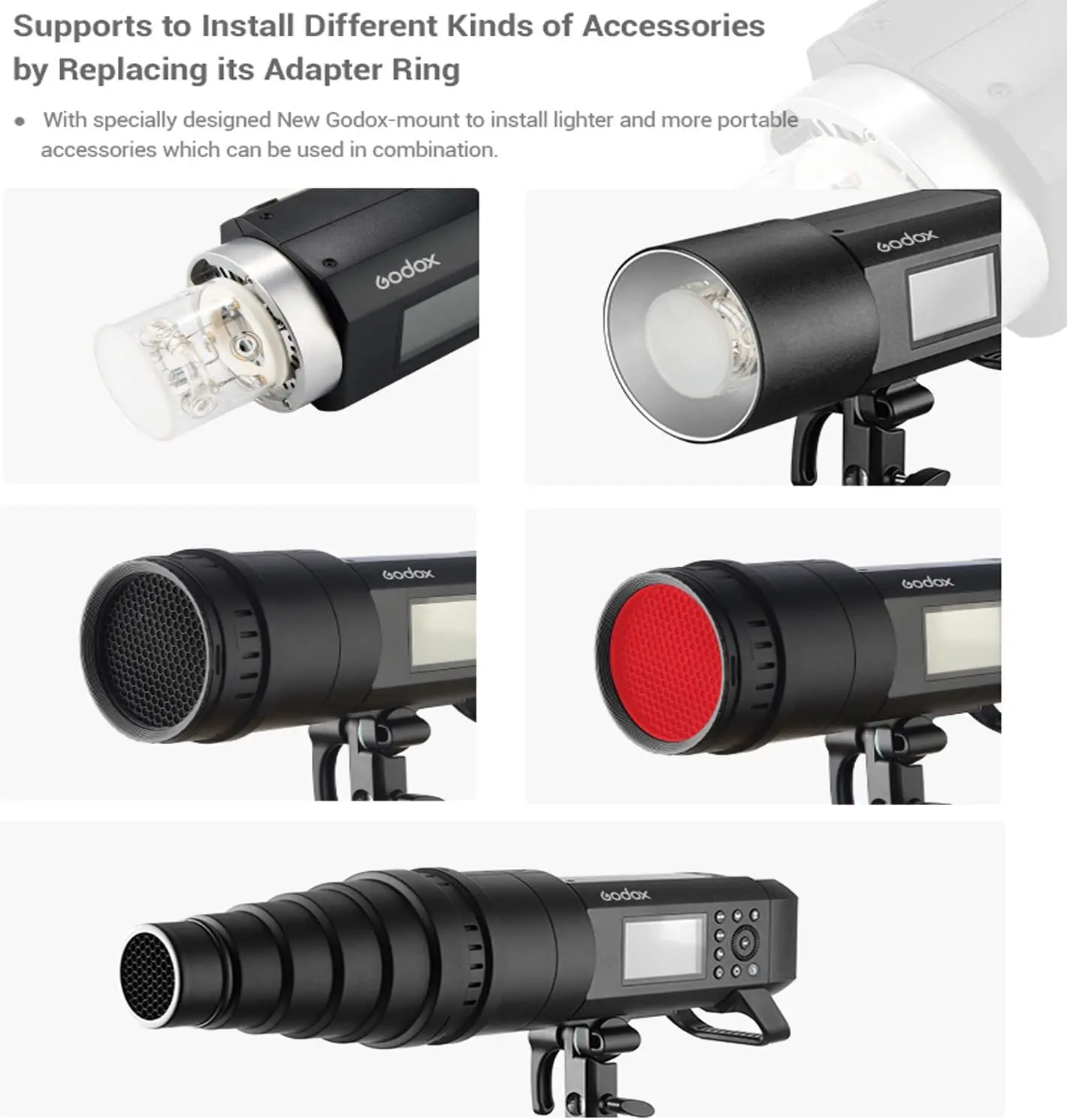 Godox AD400Pro AD400 Pro 400W WITSTRO All-in-One Outdoor Godox AD400Pro AD400 Pro 400W WITSTRO All-in-One Outdoor