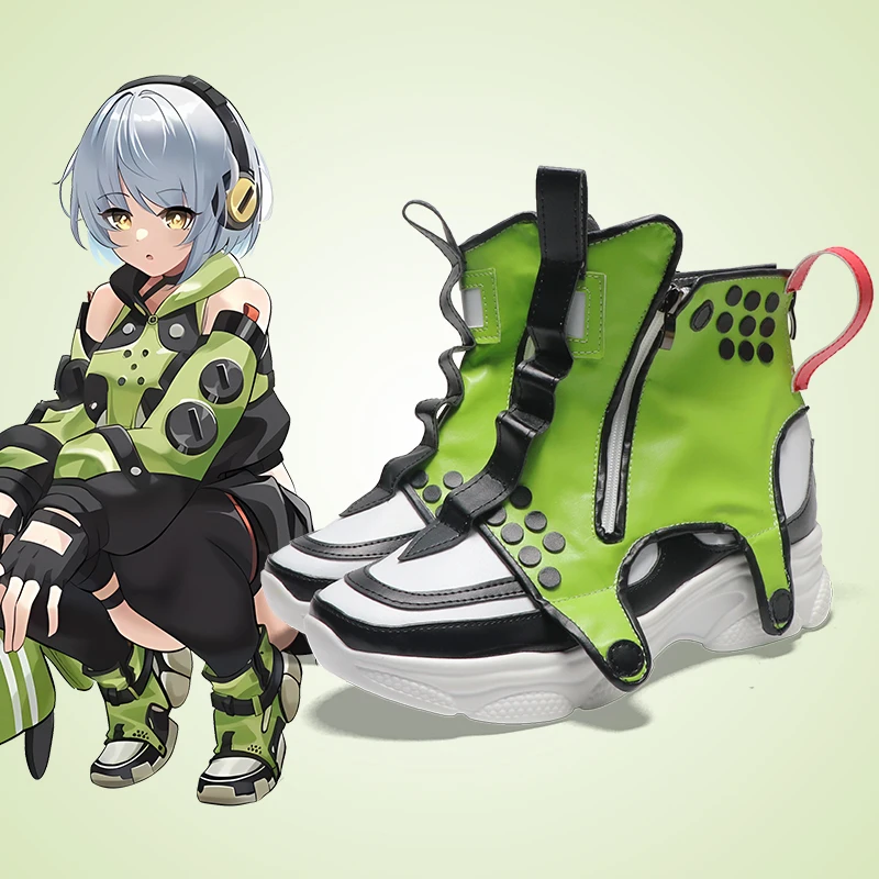 Zenless Zone Zero Anby Demara Cosplay Shoes
