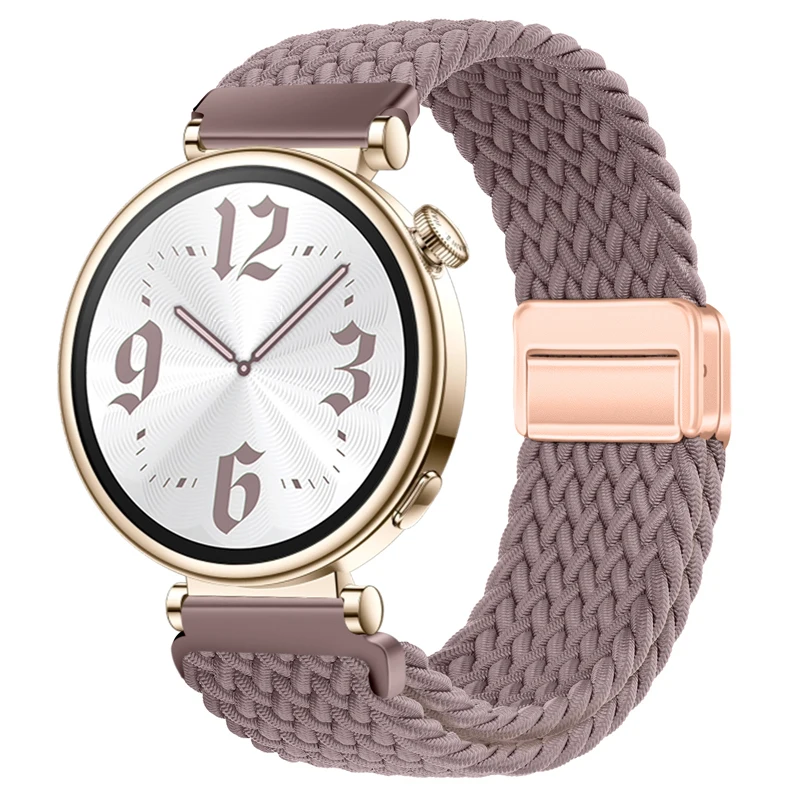 18mm Braided Magnetic Smartwatch Strap Bracelet Wristband