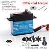 GXservo Large Torque 35KG 180°/270° Fuell Metal Gear Car Boat Truck Model 1/8 1/10 Digital Servo High Speed Baja Servo Motor 1