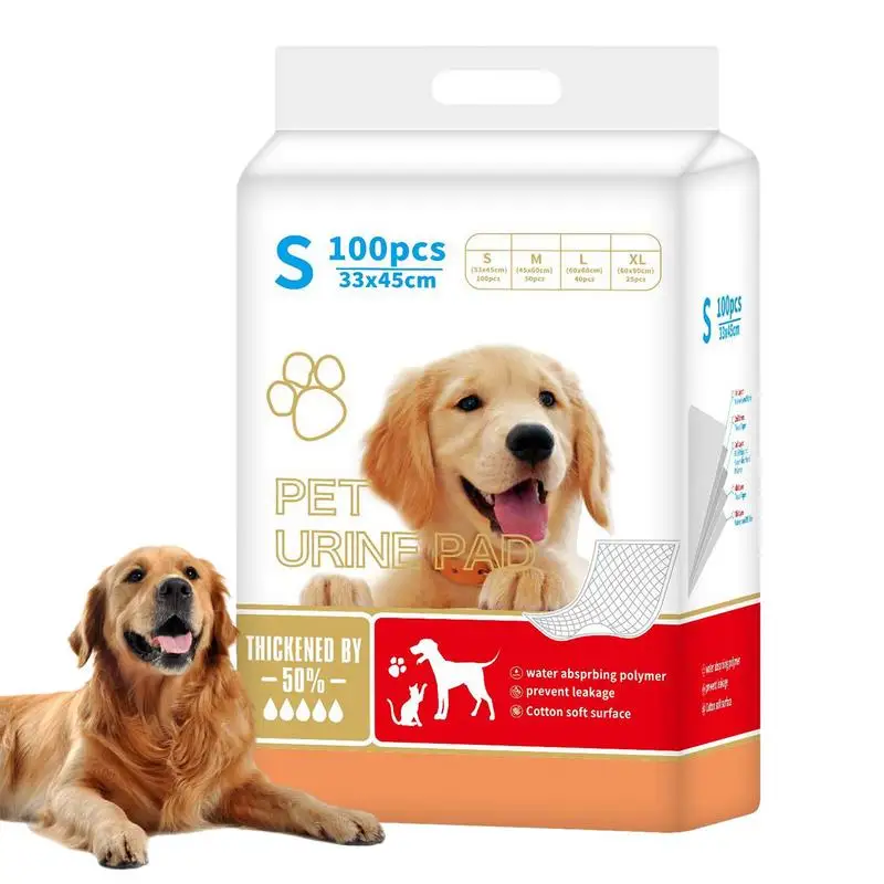 

Dog Training Pads Super Absorbent Disposable Dog Pads Leak-Proof Pet Pads Pet Potty Training Accessories Older/Incontinent Dog