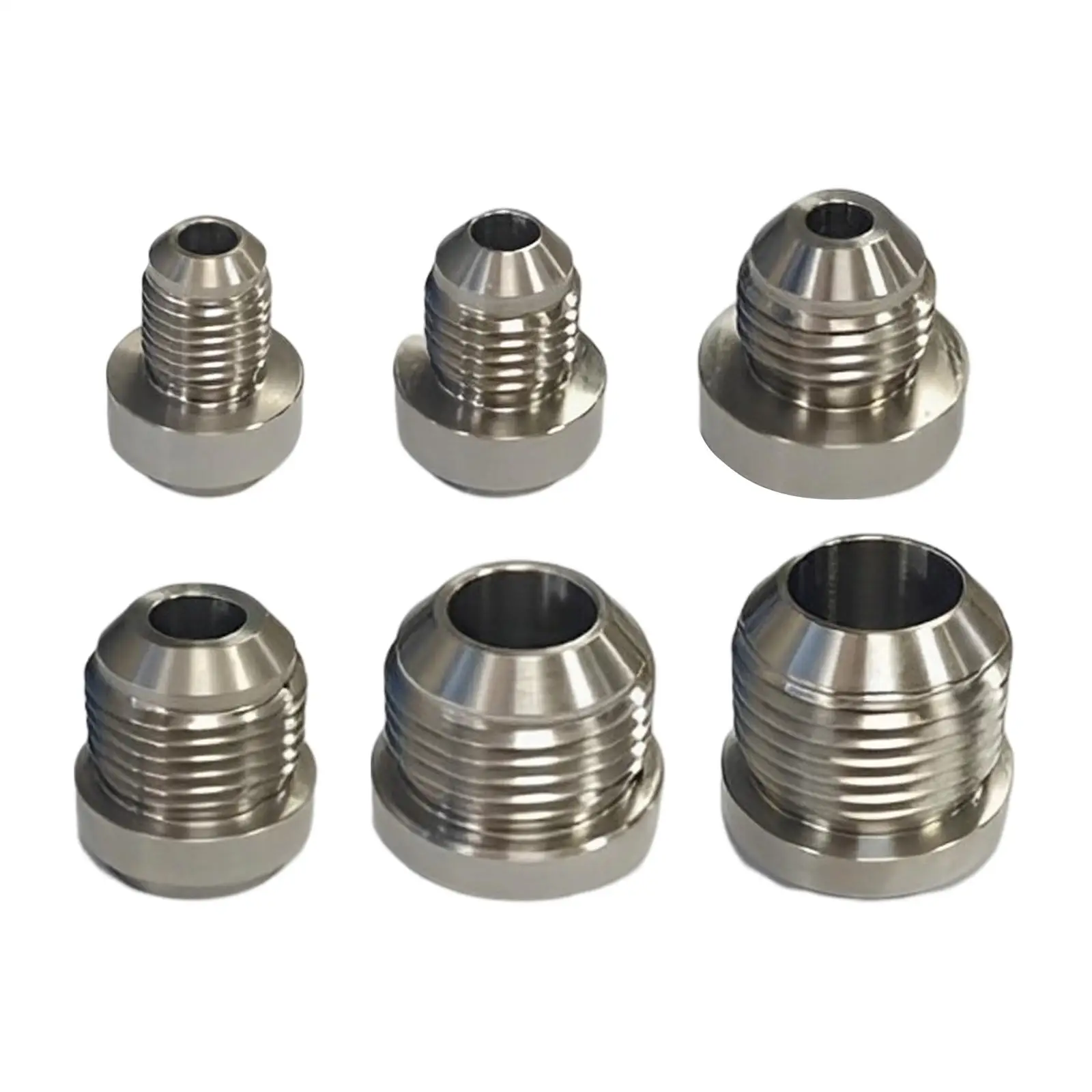 

Male Billet Accessories Mounting Hardware Durable Easy to Install Assembly Direct Replaces Stainless Steel Male Weld on Fitting