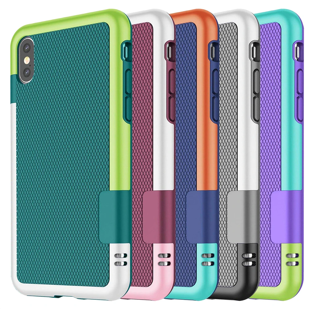Custodia Per Telefono Ibrida Per Iphone Xr 11 11 Pro 11Pro Max Xs Max 8 7 6S 6 Plus Custodia Cover A 3 Colori Per Iphone Se 5S 5 Cover Per Telefono