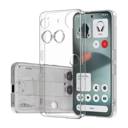 Ultra Thin Clear Soft TPU Silicone Phone Case - Sleek, Durable Back Cover for Nothing CMF Phone 1 (Clear)