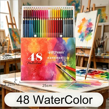 Matite Colorate ad Olio 48/72/120/150/180, Nucleo Morbido, per Disegno Artistico, Colorazione per Adulti, Cancelleria Scolastica