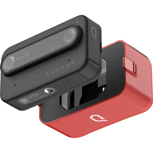 100% Original Kandao QooCam EGO 3D Camera - Support Watch QooCam EGO Content on Quest & PICO & Apple Vision Pro Series 4