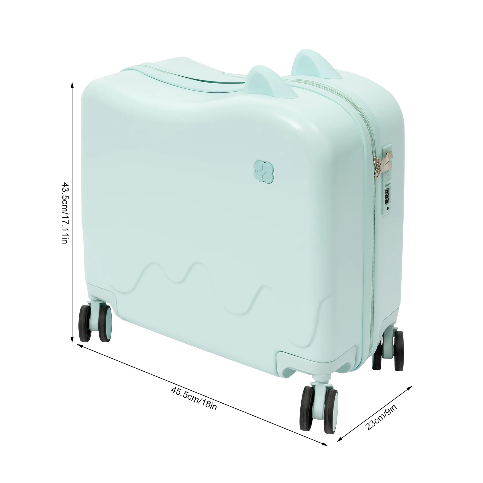 Lightweight Kids Rolling Suitcase 4