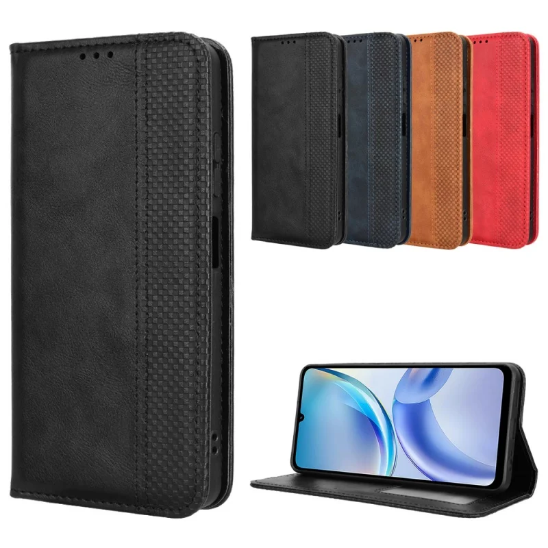Leather Wallet Flip Case