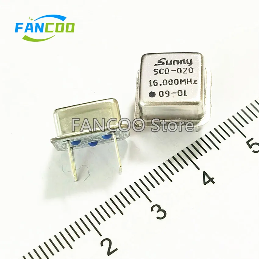 CRYSTAL CLOCK OSCILLATOR crystal oscillator 5PCS 16M 16MHZ 16.000M 16.000MHZ Half size 3.3v 5v OSC DIP-4 16.000