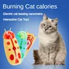 Pet Interactive Mini Electric Bug Cat Toy Kitten Escape Obstacle Automatic Flip Toy Battery Operated Vibration Beetle Supplies 4