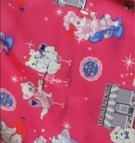 Print Scrub Bottom  Unisex Scrub Pants ,Unisex Scrub Trousers in  100% Cotton