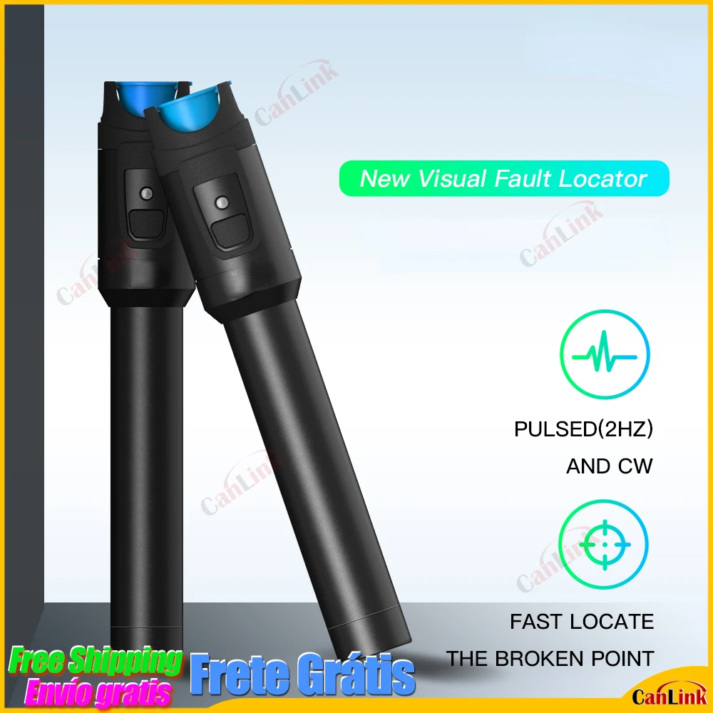 

FTTH Locator 30mw Fiber Optic Laser Tester One Button Testing Pens Locator