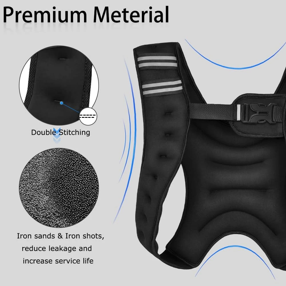 1PCS Weighted Vest for Workout,Strength Training Weight Vest for