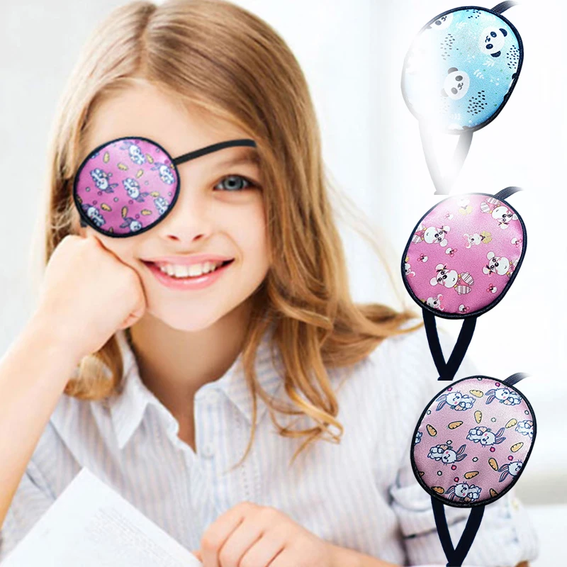 1Pcs Cute Occlusion Medical Lazy Eye Patch Amblyopia Obscure Astigmatism Training Eyeshade Filled Child Amblyopia Eye Patches 5