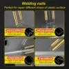 Mini 100W Plastic Welding Machine Hot Stapler Bumper Repair Kit Soldering Iron For Plastic Repair Car Bumper Repair Welding Gun 6