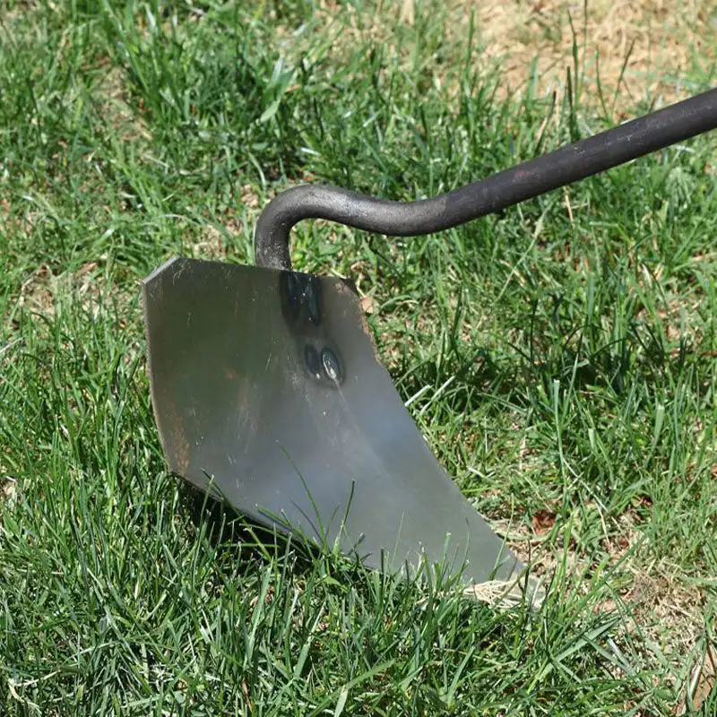 Handheld Hollow Hoe Thickened Manganese Steel Agricultural Weeding Hoe Planting Vegetable Gardening Loosening Soil Weeding Tools 4